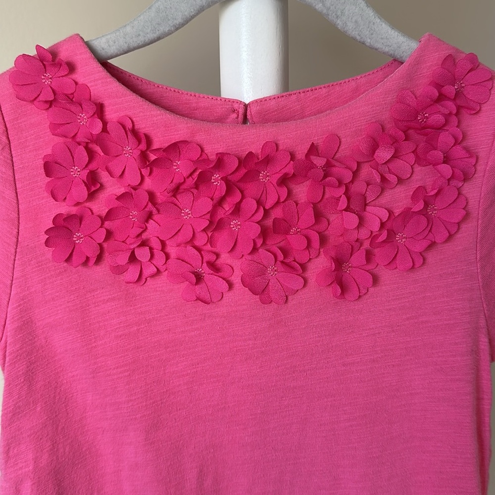 Oshkosh B’Gosh Short Sleeve Floral T-Shirt Size 5 - Picture 2 of 10